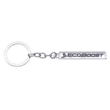Ford ECOBOOST Logo Metal Car Keychain Keyring