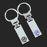 For Volkswagen VW Tiguan Touran Passat MK7 MK5 Polo Golf MK2 MK3 MK4 Beetle CC Metal Car Key Chain Keychain Holder Keyring