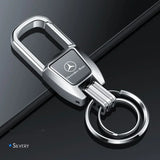 Mercedes Benz Metal Car Key Chain Holder Keyring Pandant