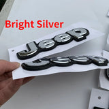 Jeep Logo ABS Car Rear Sticker Decal Letters Trunk Emblem Badge