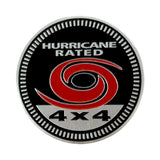 Jeep 4X4 Round Alloy Car Body Side Emblem Badge Rear Sticker Decal