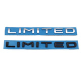 Car Rear Emblem Decoration Sticker for LIMITED Auris Rav4 Yaris Corolla 4Runner Avalon Auto Badge Decal Exterior Accessories