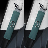 2pcs/set Mazda Suede Car Safety Belt Pads Shoulder Covers