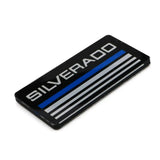 Chevrolet Silverado Metal Car Rear Sticker Auto Body Side Emblem Badge