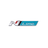 Hyundai N LINE Logo Metal Car Rear Sticker Trunk Emblem Badge Decal