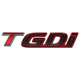 Hyundai GDI TGDI Logo Metal Car Rear Sticker Decal Trunk Emblem Badge