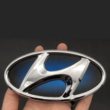 Hyundai Sonata 8 Hybrid ABS Car Front Hood Emblem Badge Rear Sticker Decal
