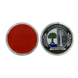 60mm Mercedes Benz Metal Car Rear Badge Sticker Emblem Decal