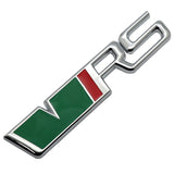 Skoda VRS Logo Metal Car Front Grille Emblem Badge Rear Sticker Decal