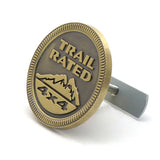 Jeep Trail Rated 4x4 Metal Car Rear Sticker Body Side Decal Auto Front Grille Emblem Badge