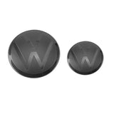 2PCS Car Front Emblem for Volkswagen VW Golf Sportsvan Sagitar MAGOTAN B6 B7 B8 T-ROC T-CROSS Caddy TAYRON Variant Rear Trunk Badge