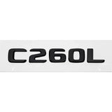 Mercedes Benz C200L C220L C260L C300L C320L ABS Car Rear Sticker