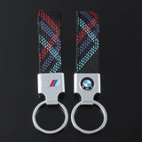 BMW M Power Oxford Webbing Car Keychain