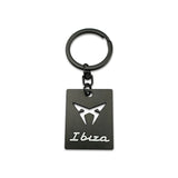 SEAT IBIZA Logo Metal Car Key Rings Keychain Pendant