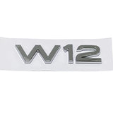 Audi W12 ABS Car Rear Sticker Trunk Emblem Badge Decal