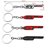 Peugeot GT Logo Metal Car Key Rings Keychain Pendant