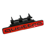 Audi Quattro ABS Car Front Grille Emblem Badge Decal