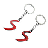 MINI Cooper S Logo Metal Car Key Pendant KeyChain Keyring