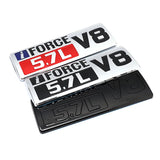 iFORCE 5.7L V8 Logo Car Stickers Auto Badge Emblem Decals for Tundra Prado Corolla Highlander Venza Hiace Previa SEQUOIA