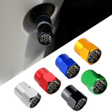 4pcs Mercedes Benz Brabus Alloy Car Tire Valve Caps Tyre Covers