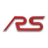Ford RS Logo Metal Car Front Grille Emblem Auto Rear Trunk Badge Sticker
