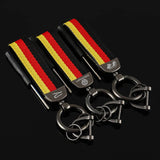 Volkswagen VW R Nylon Webbing Car Keychain Pendant Key Chain Holder