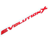Mitsubishi EVOLUTION X ABS Car Rear Sticker Decal Trunk Emblem Badge