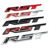 Chevrolet RST Logo Metal Car Front Grille Emblem Auto Trunk Sticker Decal