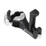 BMW M Performance Car Headrest Hooks with Phone Holder Seat Back Organizer Hanger