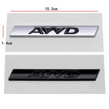 10.3x1.4cm Jaguar AWD ABS Car Rear Sticker Decal