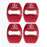 4pcs/set Lexus Stainless Steel Car Door Lock Cover Protection