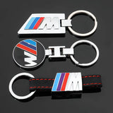 BMW M Power Metal Car Keychain Holder Keyring Pandant