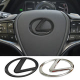ABS Car Steering Wheel Emblem Center Sticker Decals for Lexus