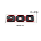 Mercedes Benz Brabus Metal Car Rear Emblem Decal Trunk Badge Sticker