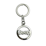 Jeep Logo Metal Car Key Rings Keychain Pendant
