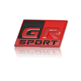 Car Rear Body Emblem Decal for Toyota GR Sport MN  Hiace Estima Hilux Rav4 Supra Camry Crown CHR Avalon Exterior Accessories