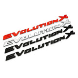 Mitsubishi EVOLUTION X ABS Car Rear Sticker Decal Trunk Emblem Badge