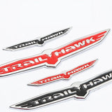 Jeep Trail Hawk Metal Car Rear Sticker Body Side Emblem Decal