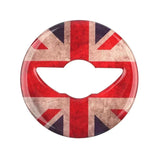 1pc Epoxy Car Steering Wheel Center Emblem Sticker Decoration for Mini Cooper Badge Interior Styling