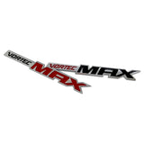 2pcs Chevrolet VORTEC MAX Metal Car Rear Sticker Decal Auto Body Side Emblem Badge