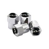 4pcs/set KIA Car Air Valve Stem Cap Auto Tyre Valve Covers