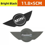 ABS Car Styling for Mini Cooper Logo R55 R56 R60 R61 Auto Engine Hood Emblem Sticker Refit Replacement Front Head Accessories