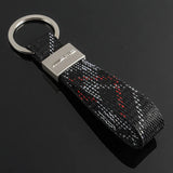 Mercedes Benz AMG Oxford Webbing Car Key Chain Holder Keyring