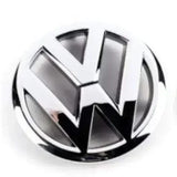 Auto Accessories 130mm Car Front Grille Center Badge 100mm Rear Trunk Emblem for Volkswagen VW Jetta MK6 2011-2014 5C6853601
