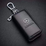 Mercedes Benz Cowhide Car Key Cover Shell Key Bag Protective Cover