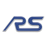 Ford RS Logo Metal Car Front Grille Emblem Auto Rear Trunk Badge Sticker