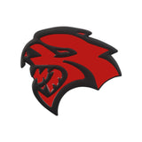 Dodge HellCat Metal Car Rear Sicker Body Side Emblem Badge Decal