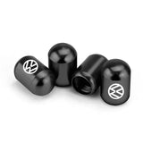 4pcs/set Volkswagen VW Car Air Valve Stem Cap Anti Dirty Tyre Valve Covers