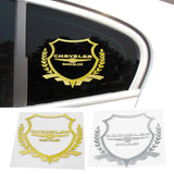 Chrysler Shield Car Rear Sticker Auto Window Emblem Badge Decal