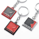 Ford Roush Logo Metal Car Keychain Keyring